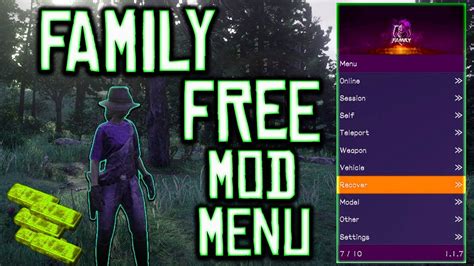 rdr2 family menu|oregon mod menu rdr2.
